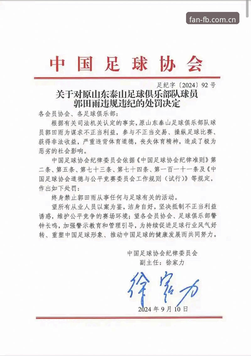FB体育全天候服务推荐 足协第三批禁足名单详解:65人受罚,终身禁赛17人